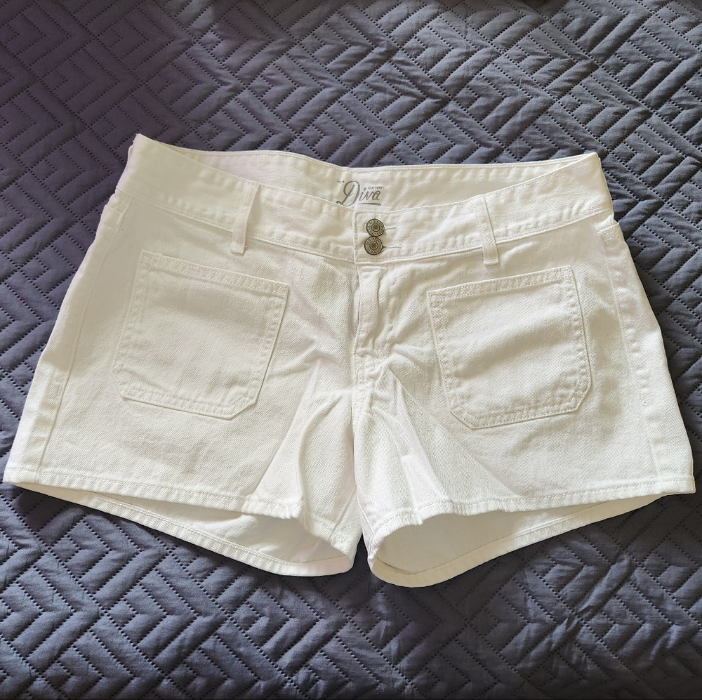 White shorts
